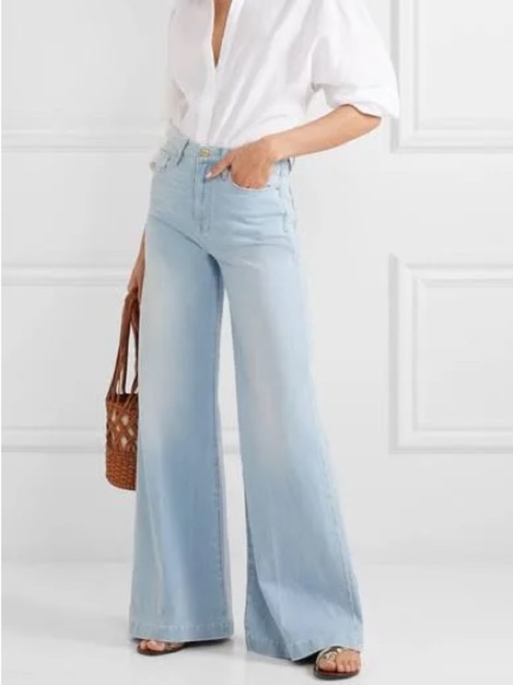 Frame Le Pallazzo wide leg jeans